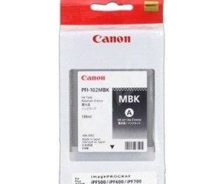 Tusz canon pf102mbk czarny mat