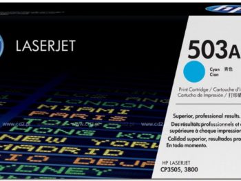 toner HP 503A Q7581A CYAN