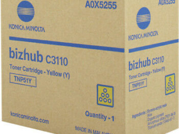 TONER KONICA MINOLTA TNP-51Y A0X5255