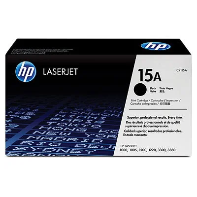 Toner Oryginalny HP 15A C7115A (Czarny) BRAK OPAKOWANIA, FOLIA FABRYCZNA