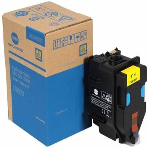 Toner Oryginalny KM TNP-81Y AAJW251 Żółty Yellow