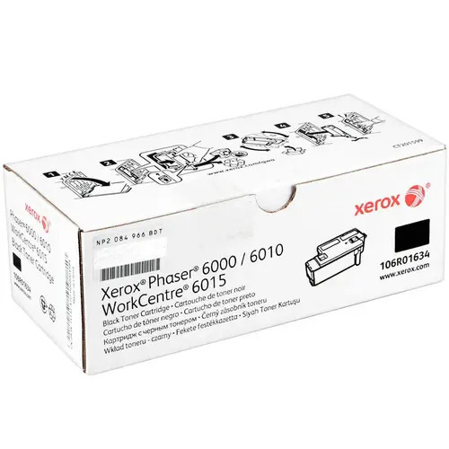 Toner Oryginalny Xerox 106R01634 (Czarny) do Xerox Phaser 6000 6010 WC 6015